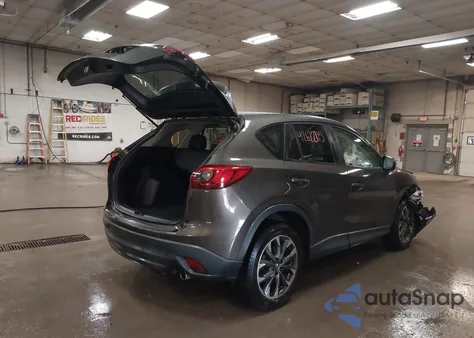 2016 Mazda Cx-5 Grand Touring z USA, uszkodzony, nr VIN JM3KE4DY4G0660321